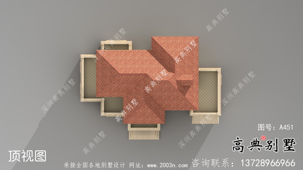 農(nóng)村高檔三層歐式別墅設(shè)計(jì)施工效果全套圖紙