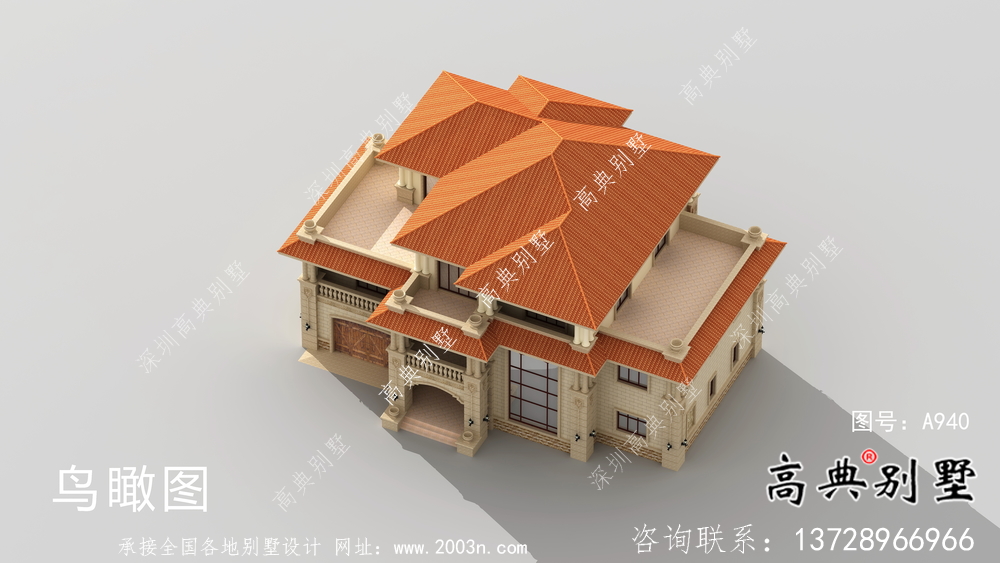 經(jīng)濟(jì)適用的歐式三層別墅設(shè)計(jì)圖