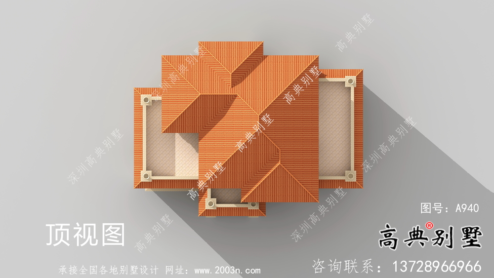 經(jīng)濟(jì)適用的歐式三層別墅設(shè)計(jì)圖