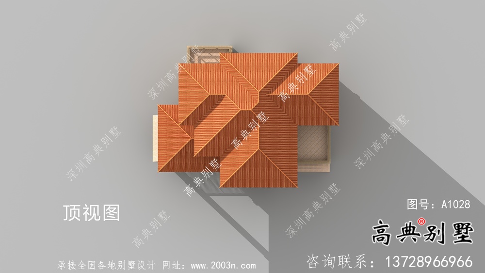 鄉(xiāng)村大復(fù)式二層歐式別墅設(shè)計(jì)圖紙