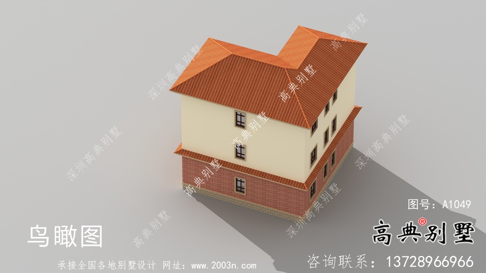 簡(jiǎn)單實(shí)用的三層農(nóng)村別墅設(shè)計(jì)圖紙