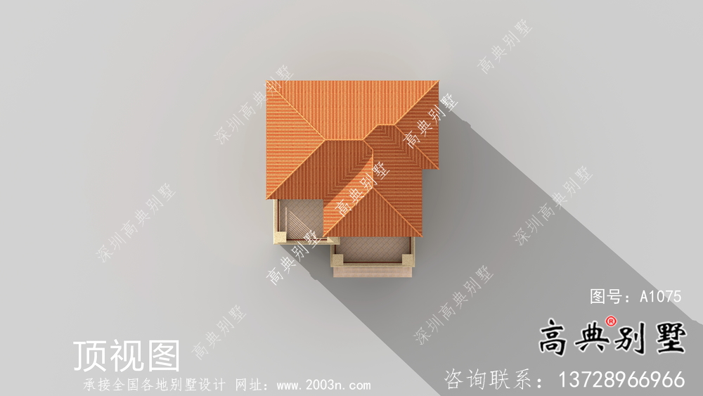 新農(nóng)村三層歐式別墅設(shè)計(jì)圖紙及外觀效果圖