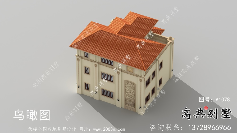 精致大氣三層農(nóng)村別墅整套施工圖紙