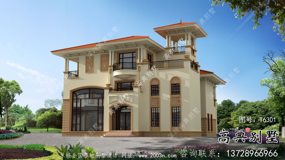 經(jīng)濟農(nóng)村建設(shè)小別墅設(shè)計圖紙及效果圖