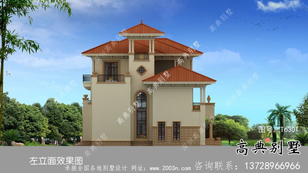 經(jīng)濟農(nóng)村建設(shè)小別墅設(shè)計圖紙及效果圖