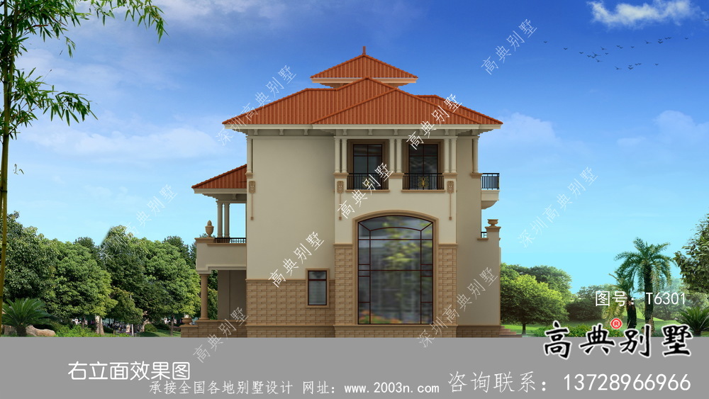 經(jīng)濟農(nóng)村建設(shè)小別墅設(shè)計圖紙及效果圖