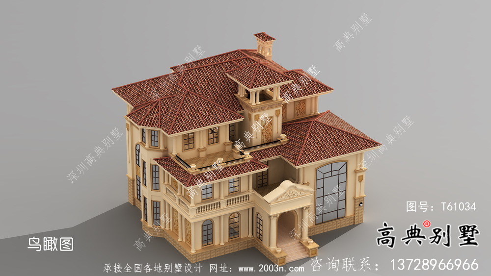 歐式風(fēng)格經(jīng)濟(jì)實(shí)用鄉(xiāng)村別墅設(shè)計(jì)圖紙及設(shè)計(jì)效果圖全集