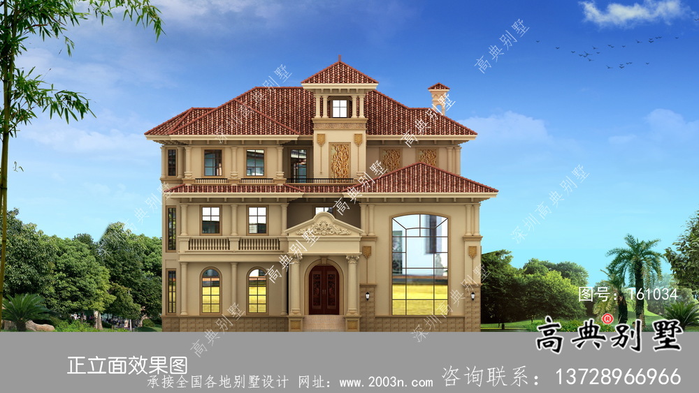 歐式風(fēng)格經(jīng)濟(jì)實(shí)用鄉(xiāng)村別墅設(shè)計(jì)圖紙及設(shè)計(jì)效果圖全集