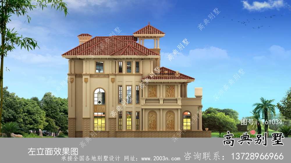 歐式風(fēng)格經(jīng)濟(jì)實(shí)用鄉(xiāng)村別墅設(shè)計(jì)圖紙及設(shè)計(jì)效果圖全集