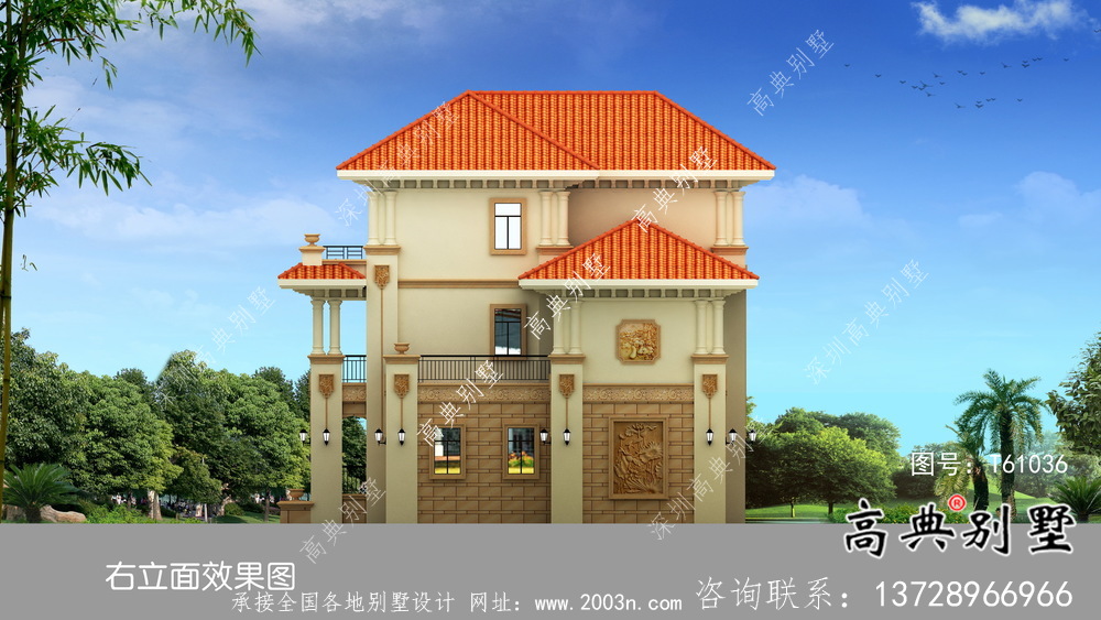 意大利風格別墅設(shè)計圖紙及設(shè)計效果圖全集