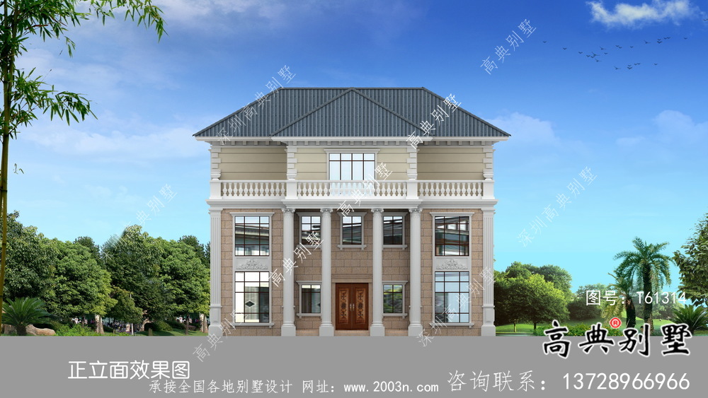 農(nóng)村意大利風(fēng)格別墅設(shè)計(jì)圖及設(shè)計(jì)效果圖