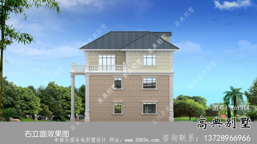 農(nóng)村意大利風(fēng)格別墅設(shè)計(jì)圖及設(shè)計(jì)效果圖