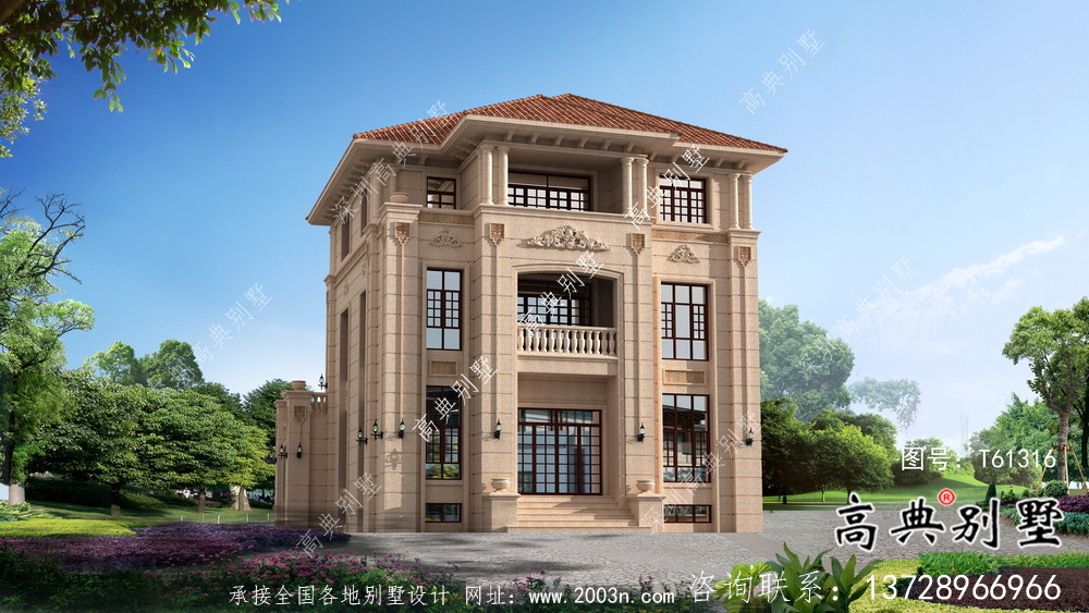 經濟發(fā)展小別墅設計圖紙及設計效果圖全集