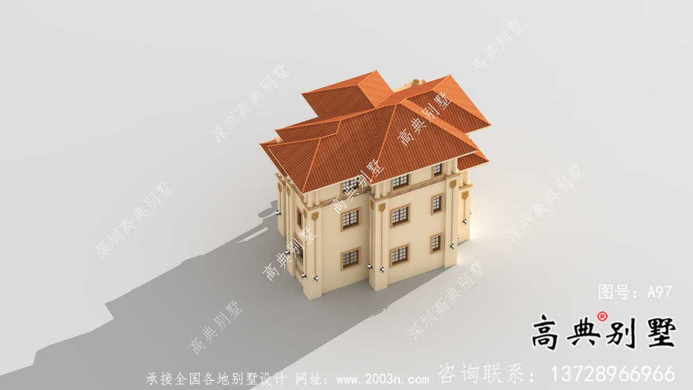 最新意大利風格鄉(xiāng)村別墅設(shè)計圖紙和效果圖
