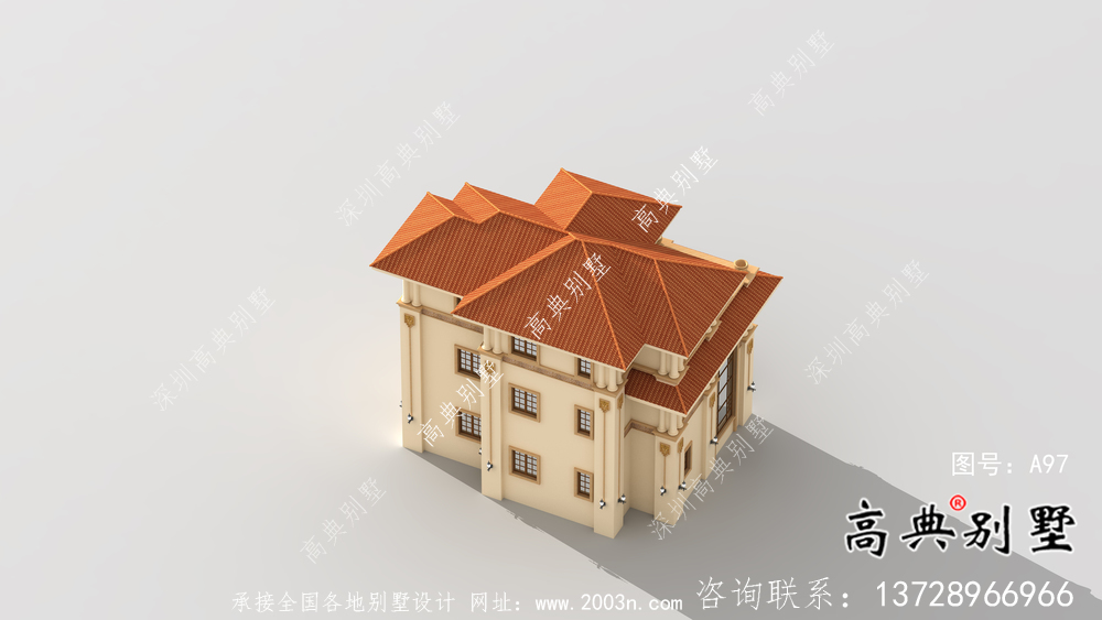 最新意大利風格鄉(xiāng)村別墅設(shè)計圖紙和效果圖