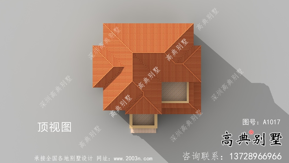 農(nóng)村歐式風(fēng)格別墅設(shè)計(jì)圖紙和效果圖