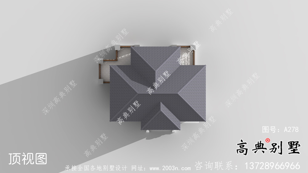 中式風(fēng)格三層創(chuàng)新農(nóng)村別墅設(shè)計(jì)圖紙