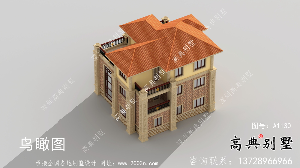 新款經(jīng)濟(jì)發(fā)展農(nóng)村別墅設(shè)計(jì)效果圖