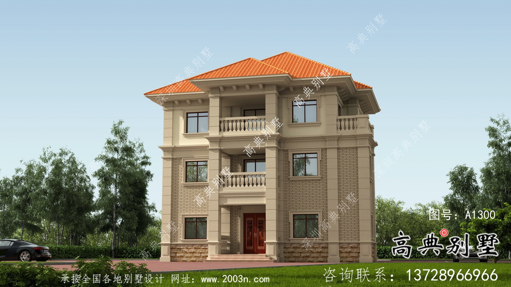 經(jīng)濟小別墅效果圖大全(包括效果圖)