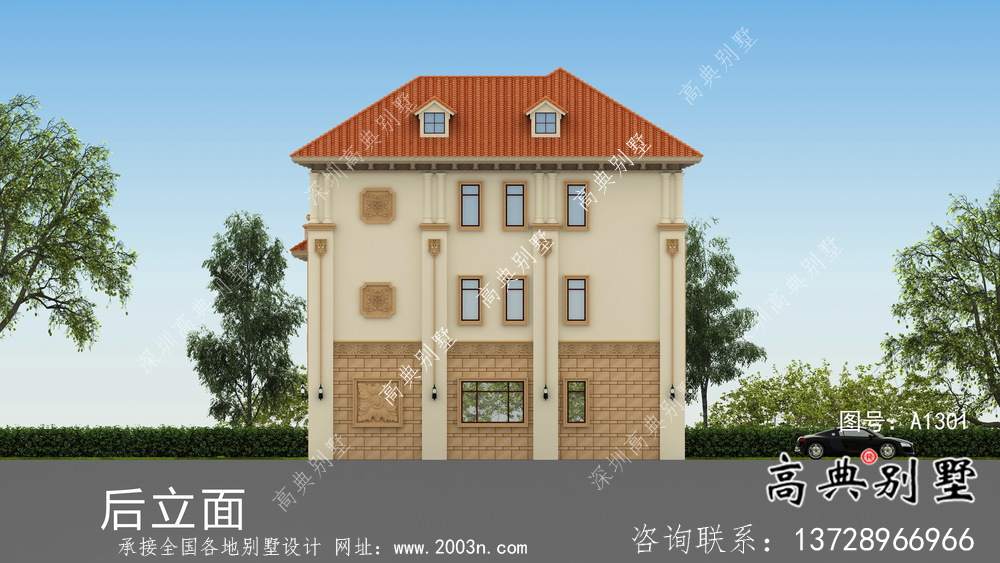 最新款好看的別墅設(shè)計(jì)圖紙及設(shè)計(jì)效果圖