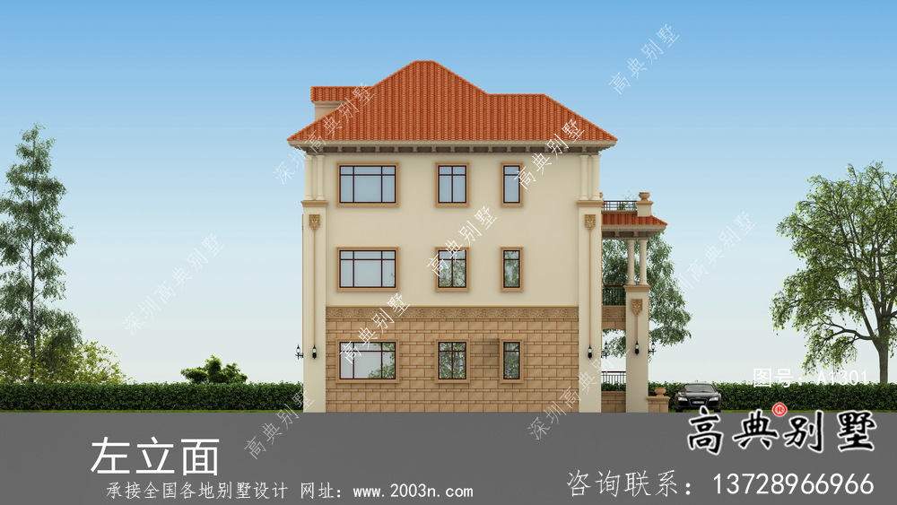 最新款好看的別墅設(shè)計(jì)圖紙及設(shè)計(jì)效果圖