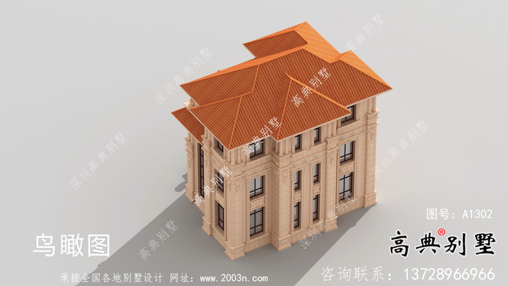 簡單意大利風格鄉(xiāng)村式別墅設計圖