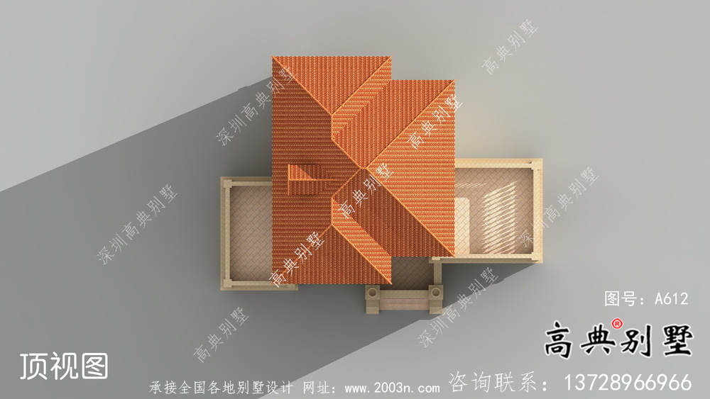 復式三層歐式別墅設計圖紙及平面設計圖