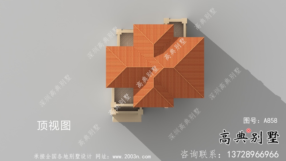 農(nóng)村歐式三層復(fù)式別墅平面設(shè)計(jì)圖