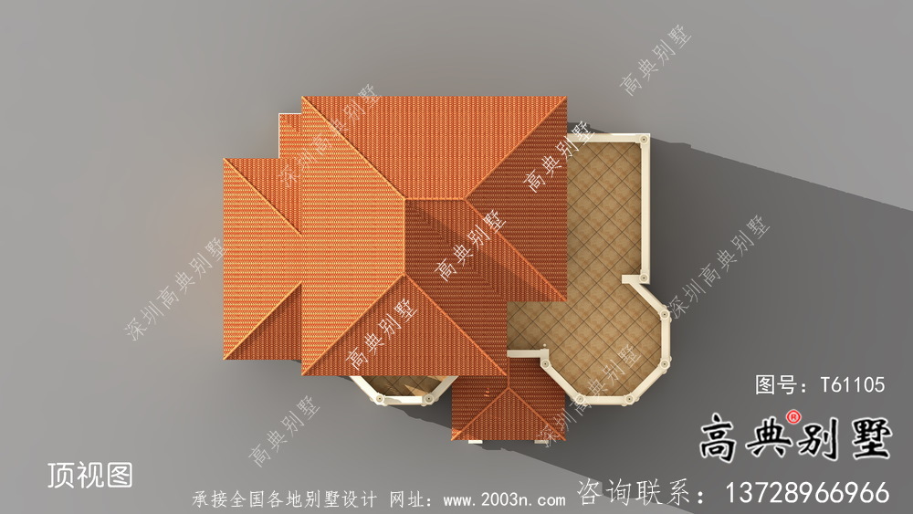 法式風(fēng)格舒適樸素住宅建筑設(shè)計(jì)圖+效果圖
