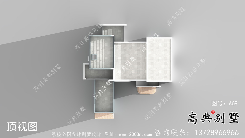 現(xiàn)代風格別致設計別墅自建圖紙