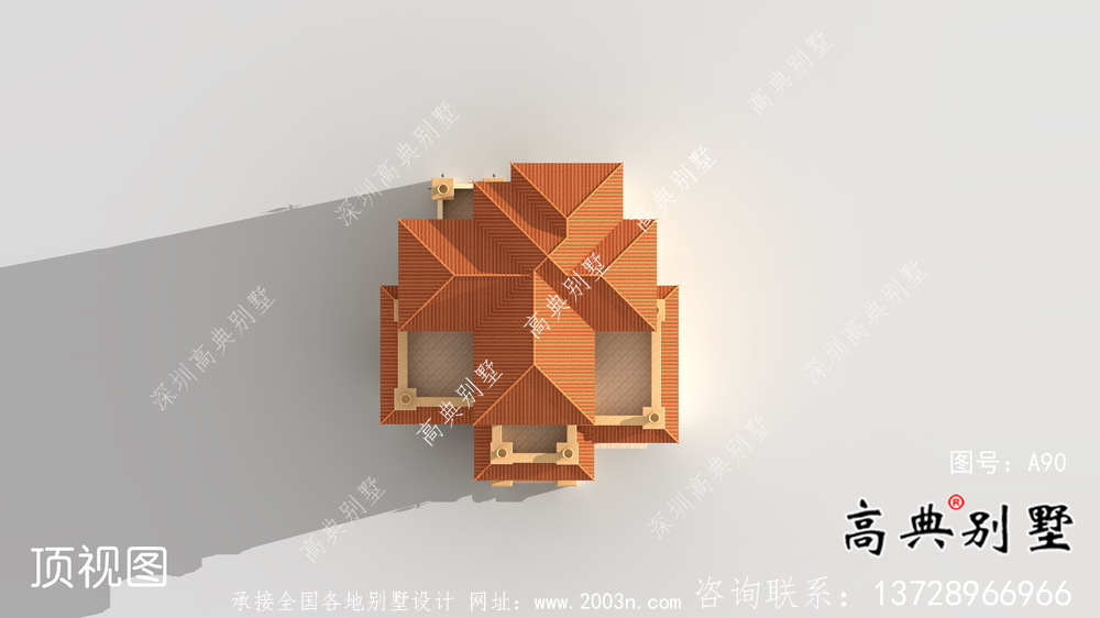 簡易經(jīng)濟(jì)型鄉(xiāng)村別墅平面設(shè)計(jì)圖和效果圖