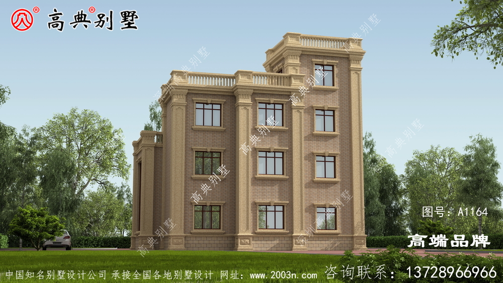 豪宅三層別墅設(shè)計圖