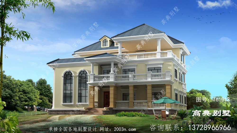 三層歐式別墅設(shè)計(jì)，經(jīng)典震撼！