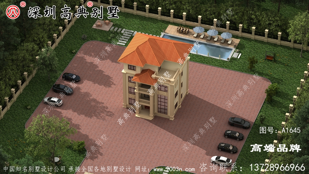 四層別墅設(shè)計(jì)圖，回農(nóng)村建別墅，也算是衣錦還鄉(xiāng)了，還可以盡盡孝道
