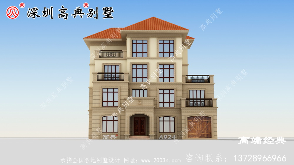 四層歐式別墅布局圖，追求舒適，兼顧精致優(yōu)雅。