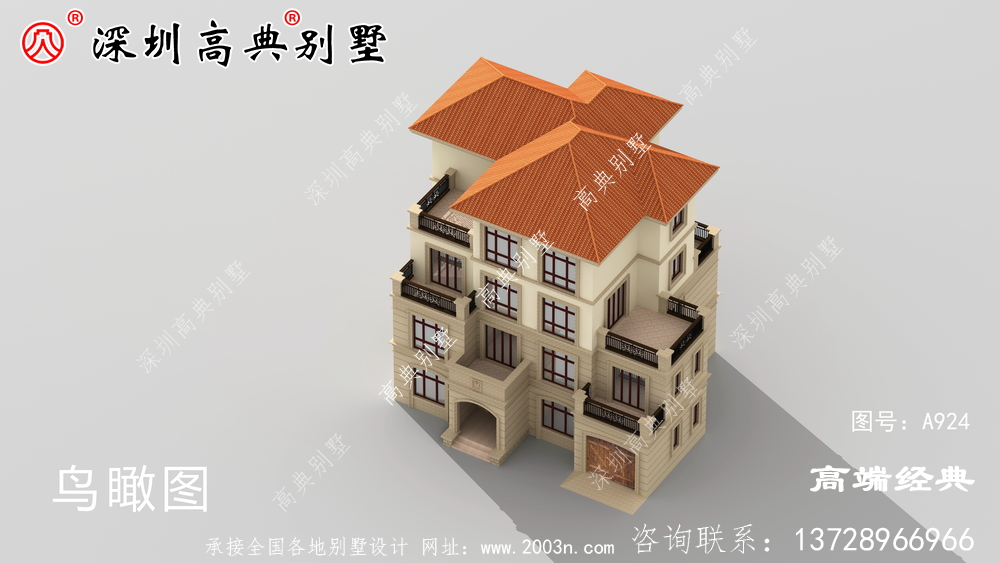 四層歐式別墅布局圖，追求舒適，兼顧精致優(yōu)雅。