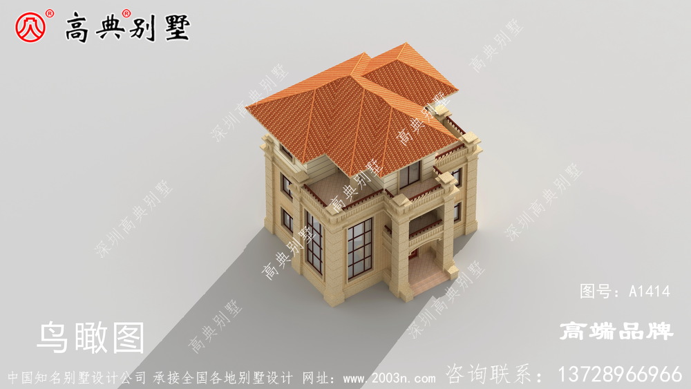 虎窗設(shè)計(jì)整個(gè)建筑非常時(shí)尚，在全村你就是最美的住宅
