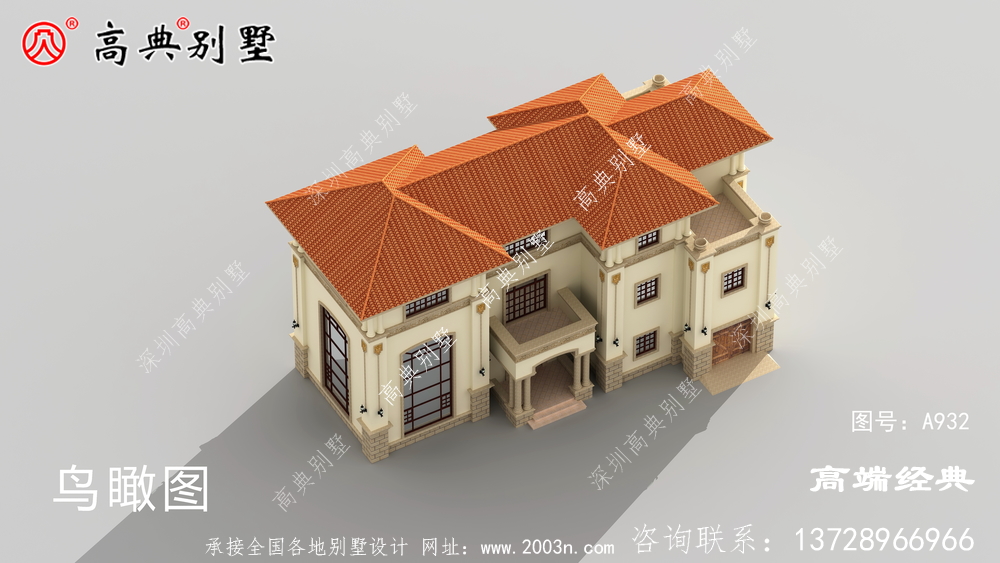 便宜又實(shí)惠，很多家庭都能承受的農(nóng)村簡(jiǎn)歐別墅