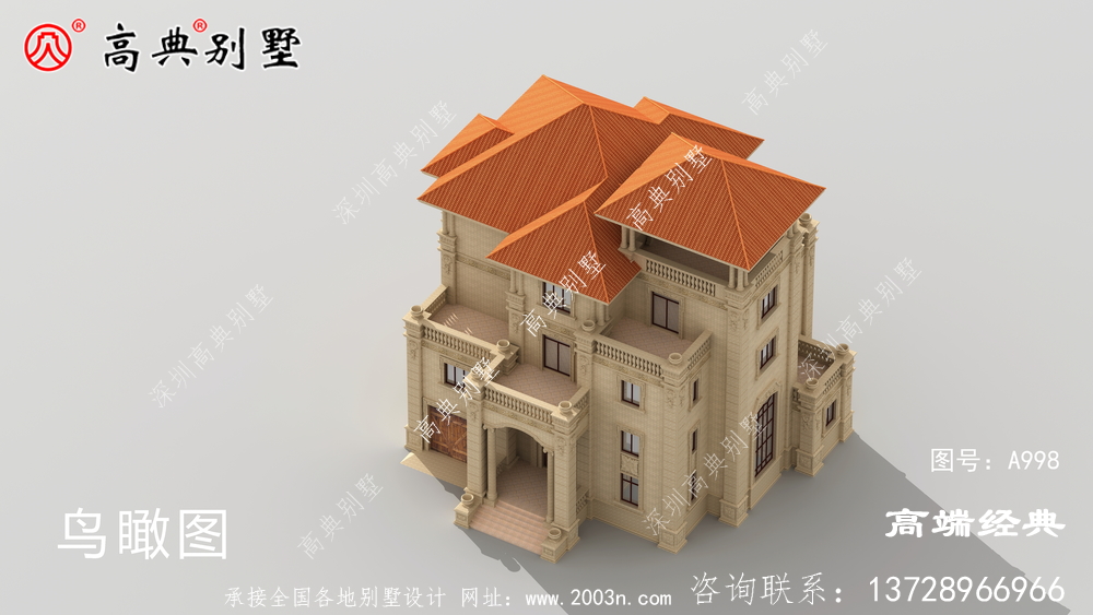 自建歐式別墅設計，是那種清新淡雅，超凡脫俗的感覺。